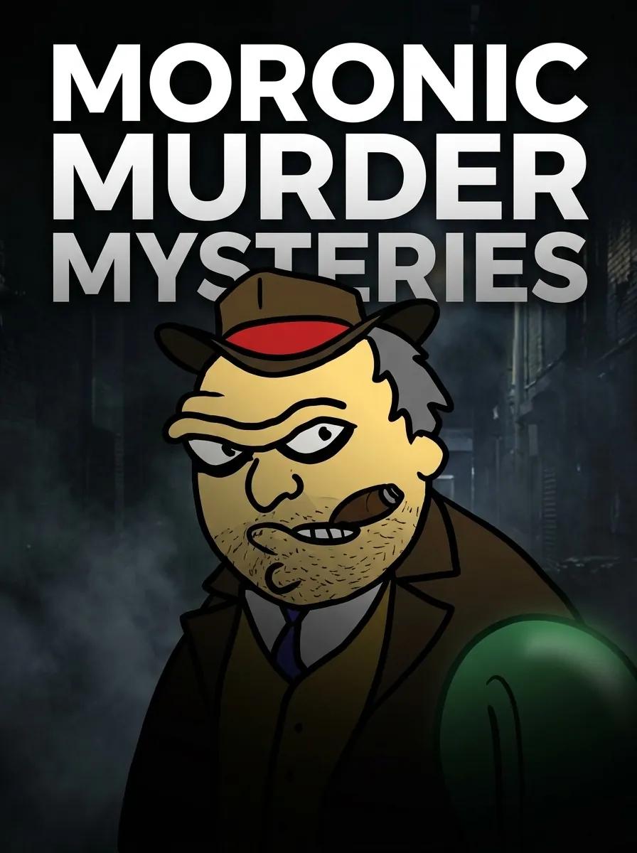 Moronic Murder Mysteries — series backdrop
