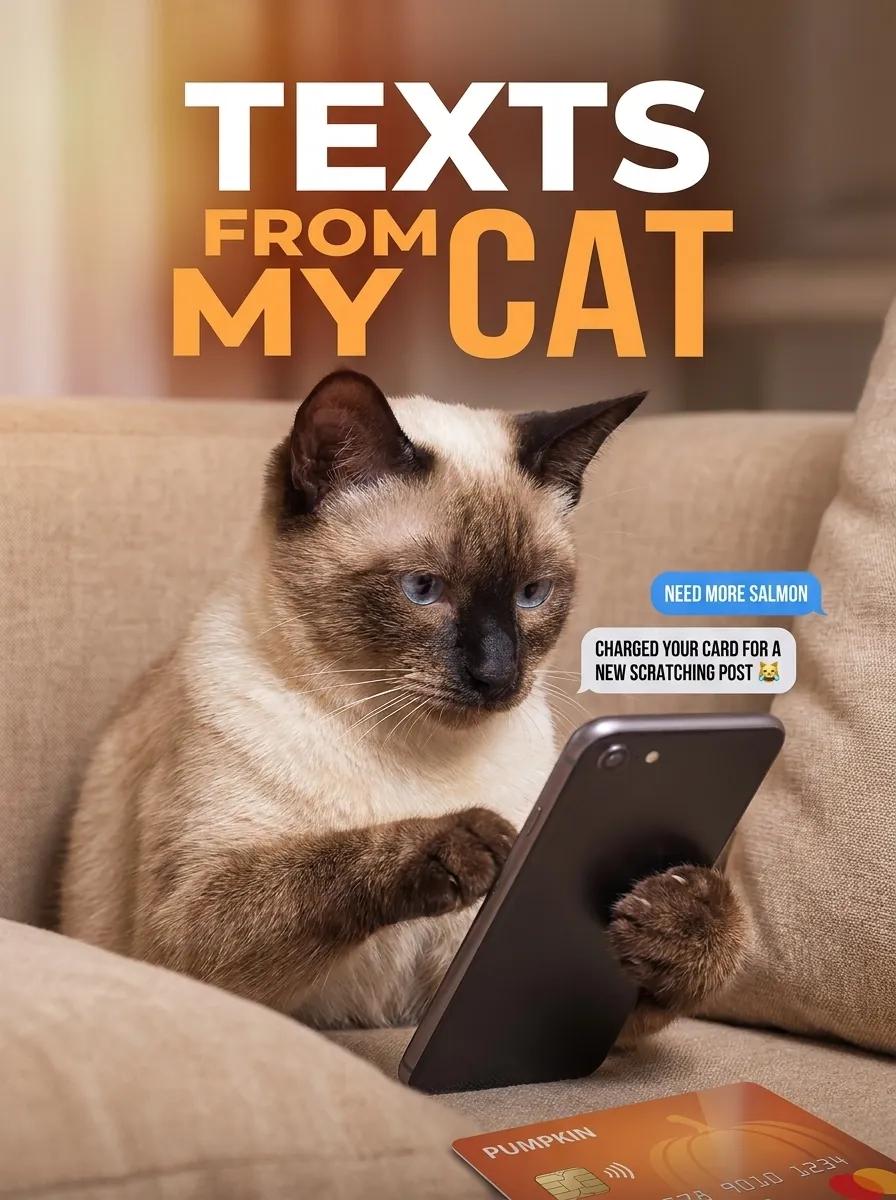 Texts From My Cat — series backdrop