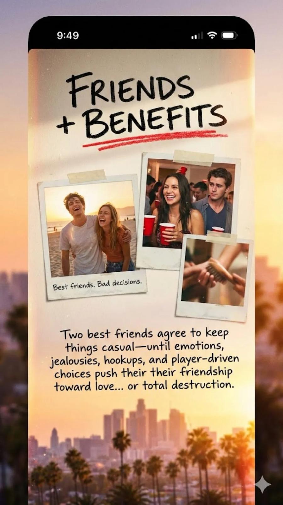 Friends + Benefits — series poster
